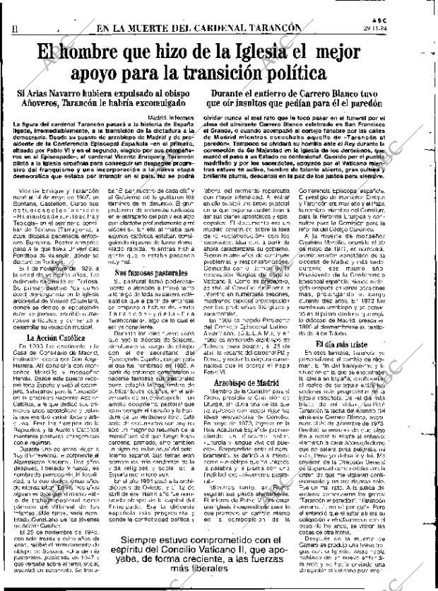 ABC MADRID 29-11-1994 página 70