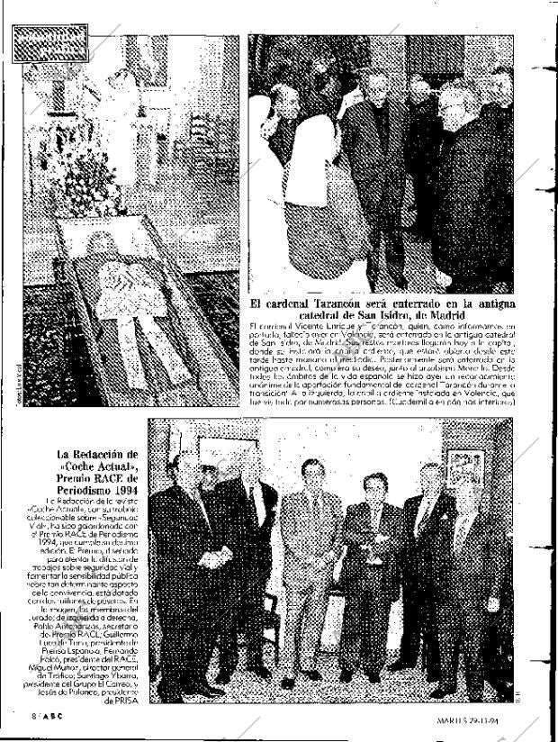 ABC MADRID 29-11-1994 página 8
