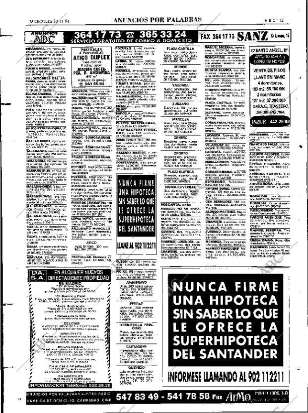 ABC MADRID 30-11-1994 página 121