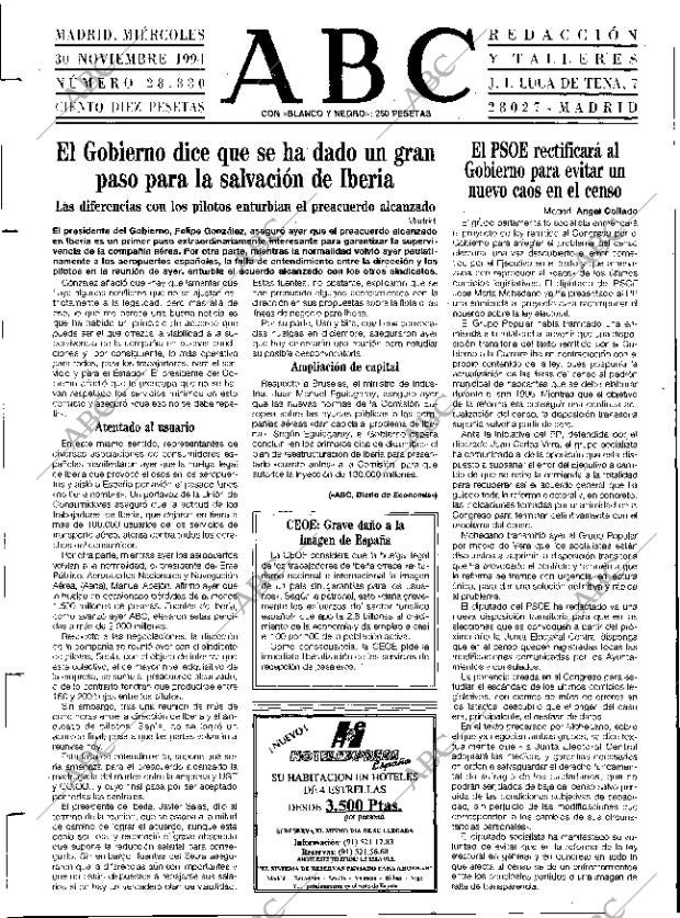 ABC MADRID 30-11-1994 página 15