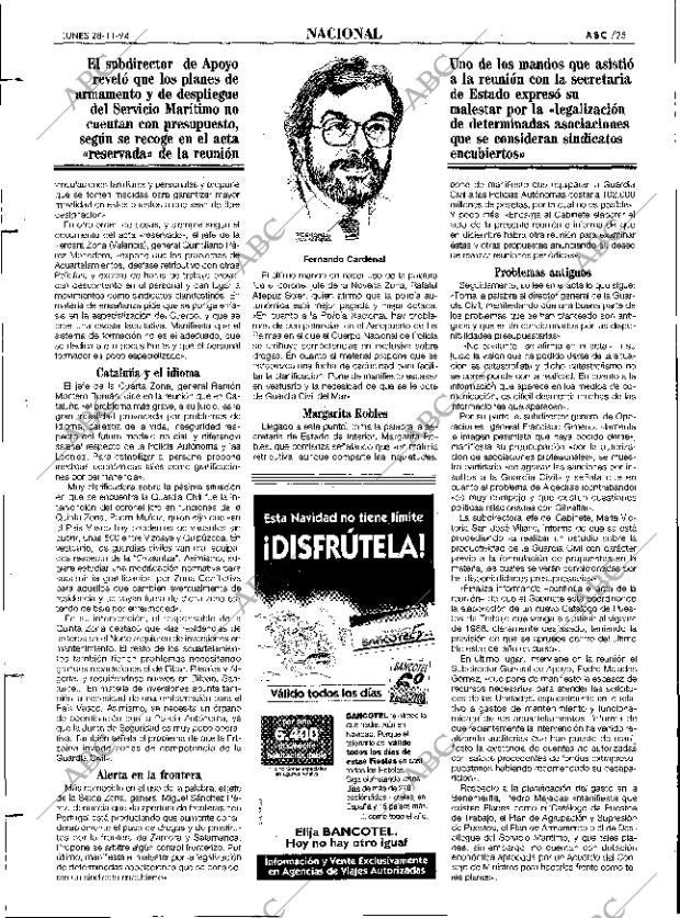 ABC MADRID 30-11-1994 página 25