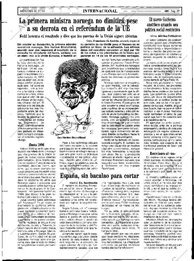 ABC MADRID 30-11-1994 página 29