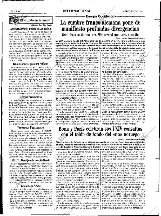 ABC MADRID 30-11-1994 página 32