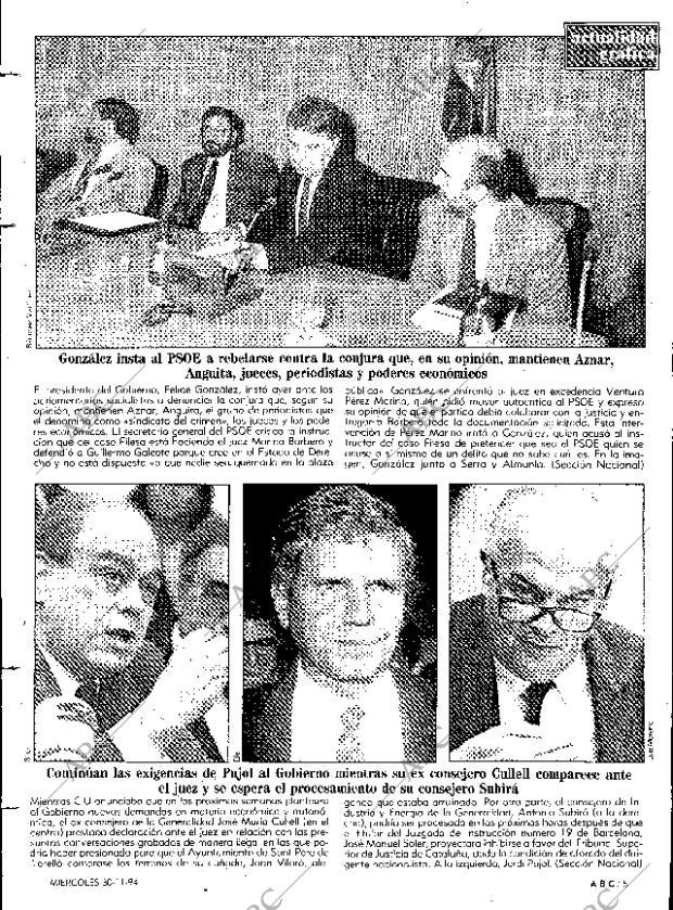 ABC MADRID 30-11-1994 página 5
