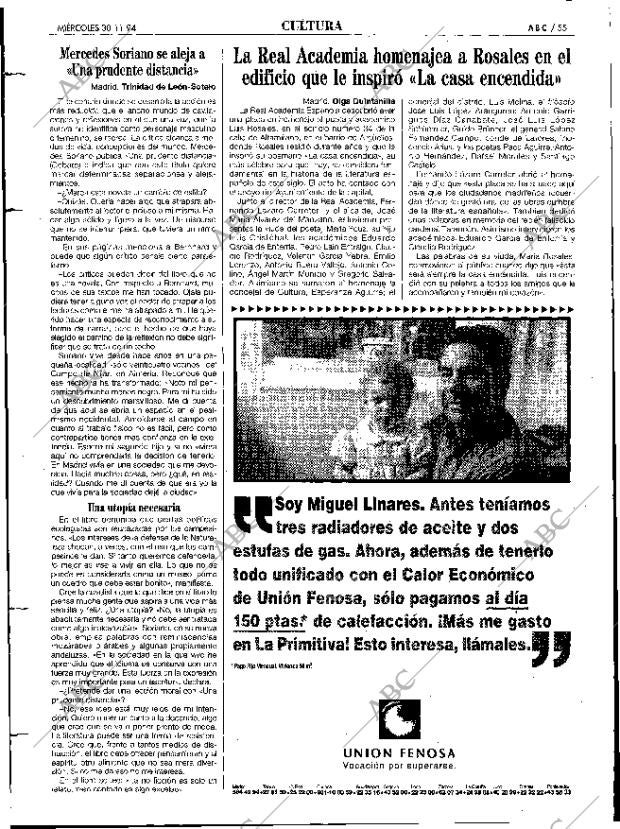 ABC MADRID 30-11-1994 página 55