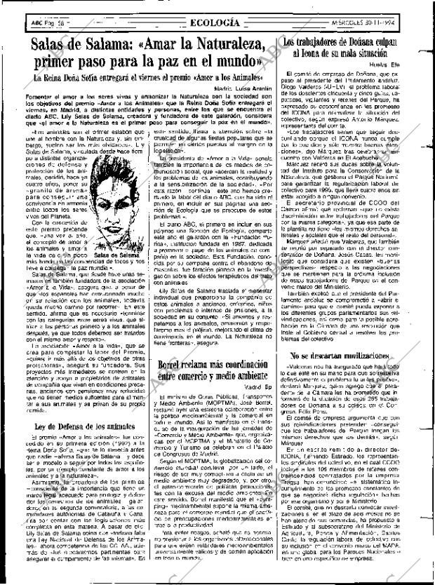 ABC MADRID 30-11-1994 página 58