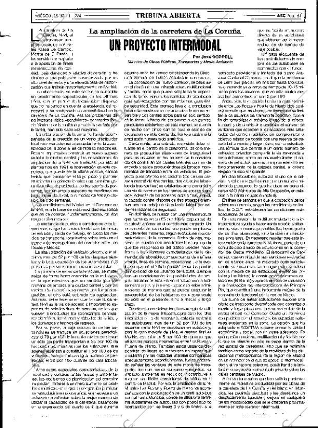 ABC MADRID 30-11-1994 página 61
