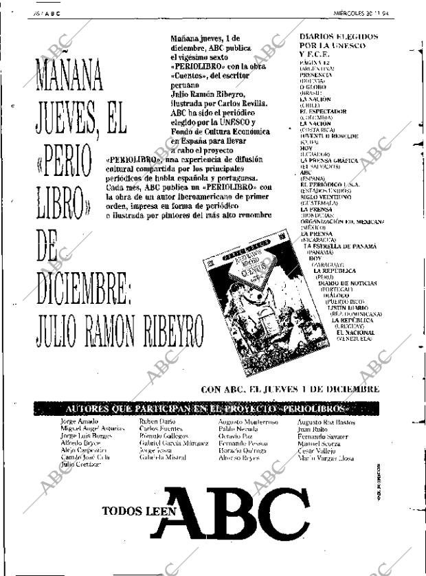 ABC MADRID 30-11-1994 página 76