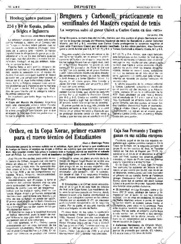 ABC MADRID 30-11-1994 página 90