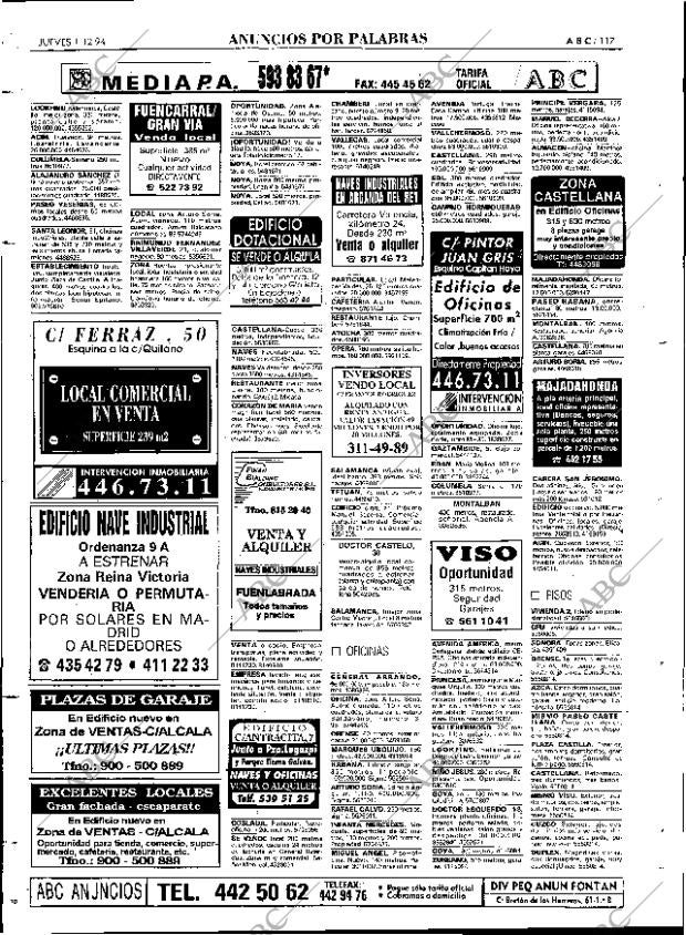 ABC MADRID 01-12-1994 página 117