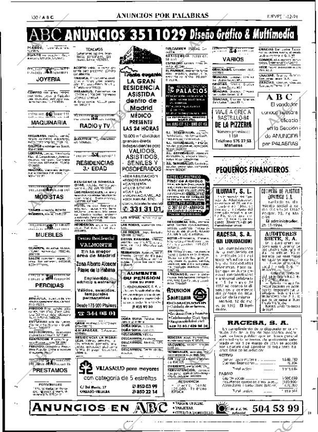 ABC MADRID 01-12-1994 página 130
