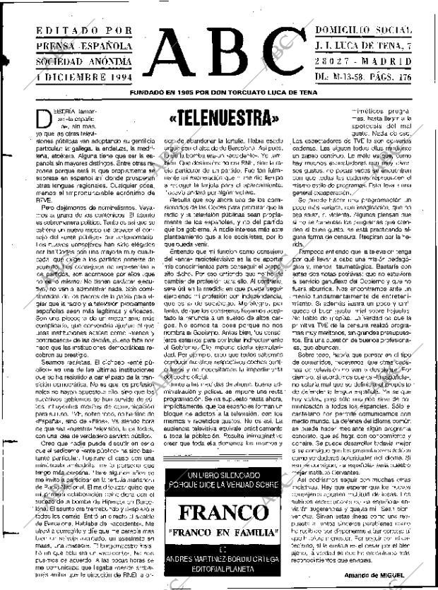 ABC MADRID 01-12-1994 página 3