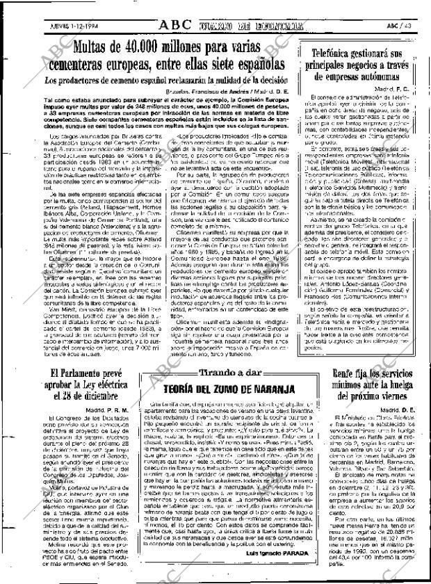 ABC MADRID 01-12-1994 página 43