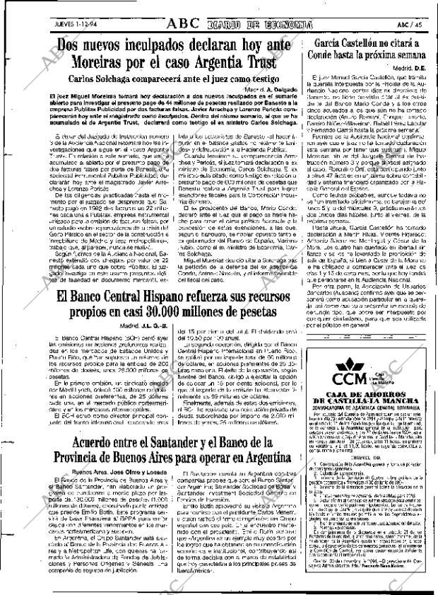 ABC MADRID 01-12-1994 página 45