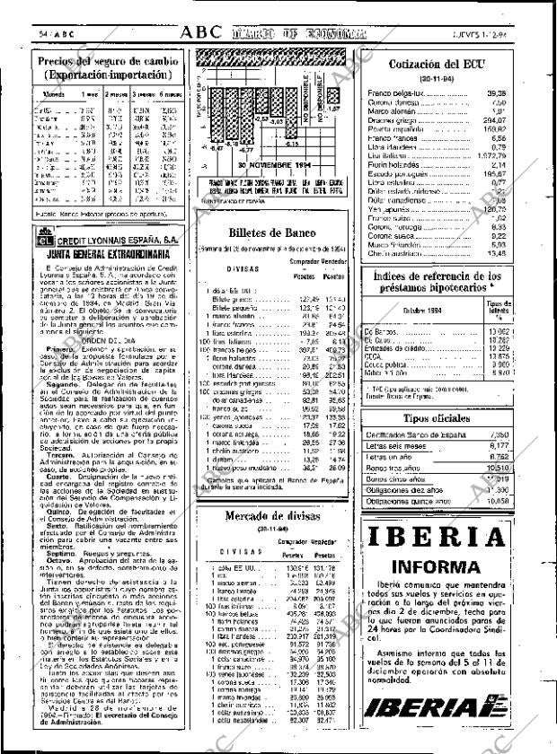 ABC MADRID 01-12-1994 página 54