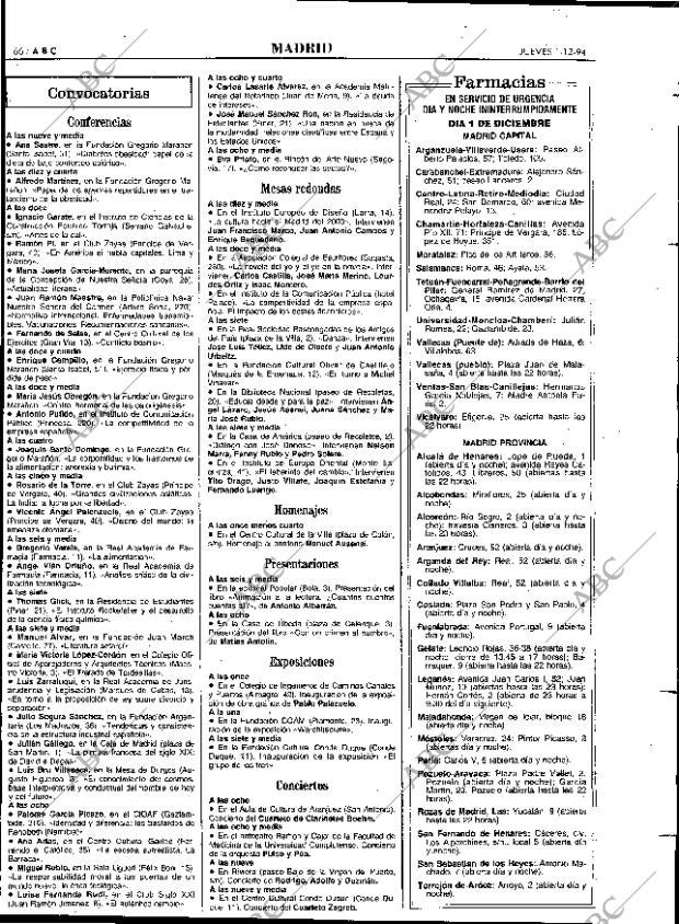 ABC MADRID 01-12-1994 página 66