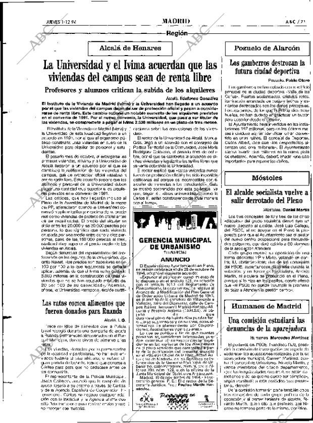 ABC MADRID 01-12-1994 página 71