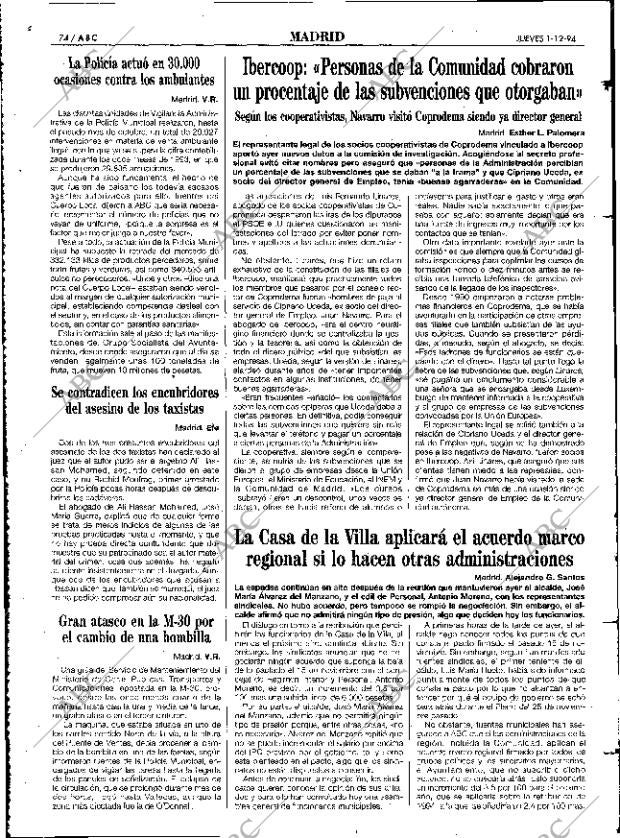 ABC MADRID 01-12-1994 página 74