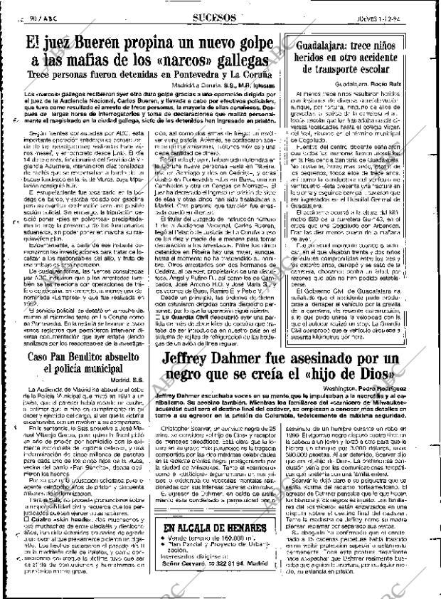 ABC MADRID 01-12-1994 página 90