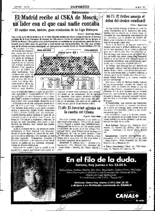 ABC MADRID 01-12-1994 página 93