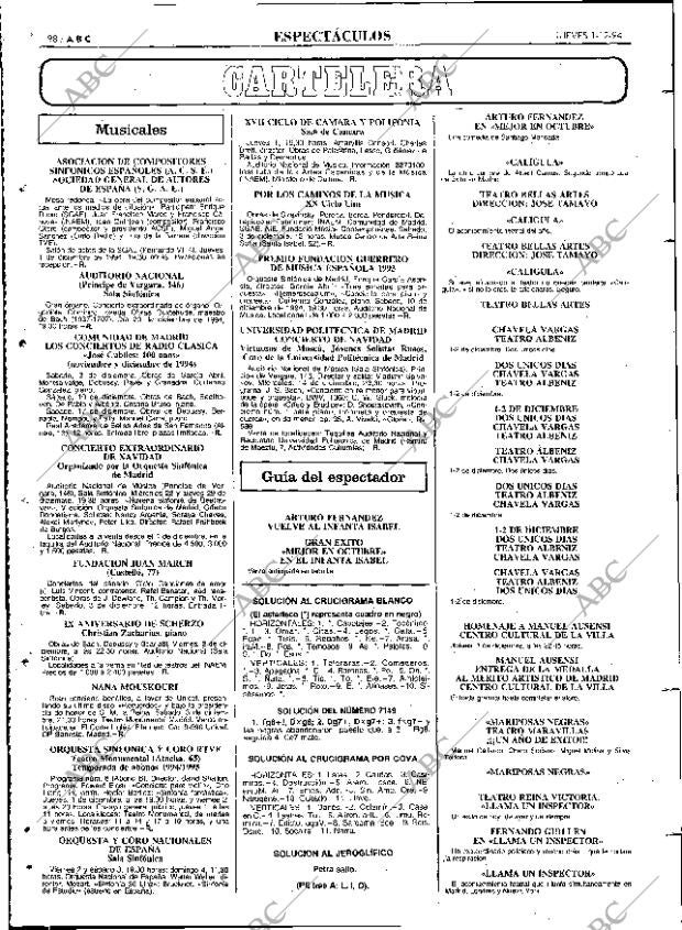 ABC MADRID 01-12-1994 página 98