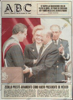 ABC MADRID 02-12-1994 página 1