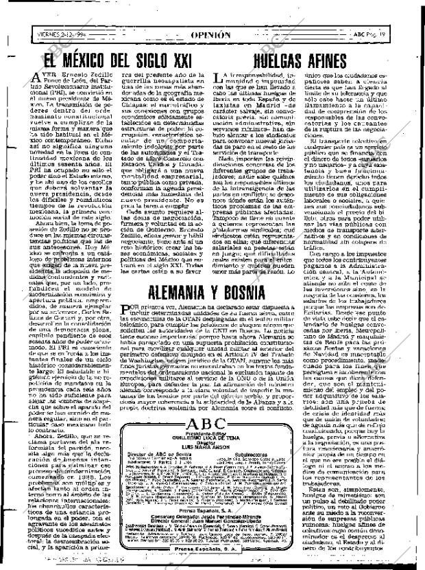ABC MADRID 02-12-1994 página 19