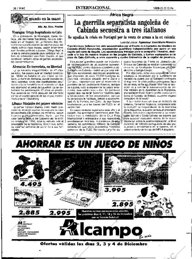 ABC MADRID 02-12-1994 página 38