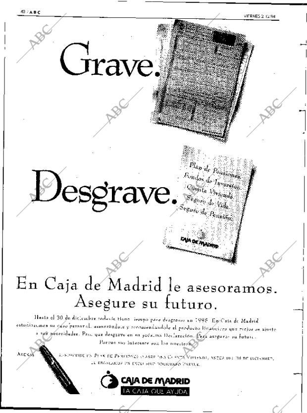 ABC MADRID 02-12-1994 página 40