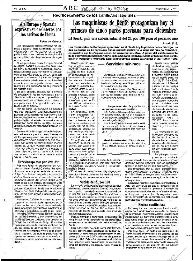ABC MADRID 02-12-1994 página 44