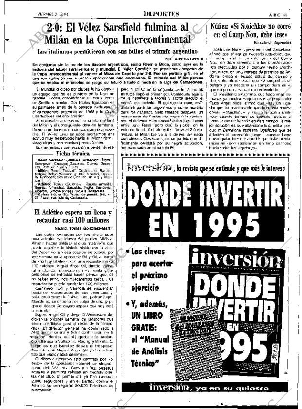 ABC MADRID 02-12-1994 página 81