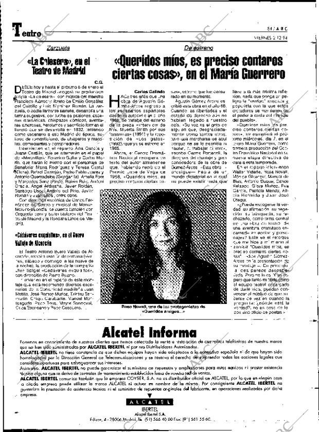 ABC MADRID 02-12-1994 página 84