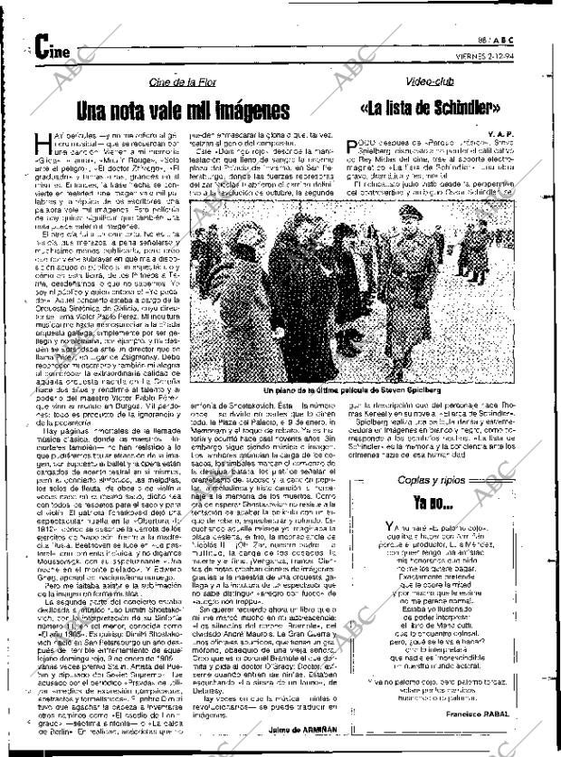 ABC MADRID 02-12-1994 página 88