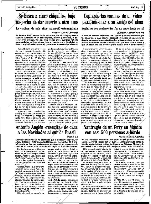 ABC MADRID 02-12-1994 página 93