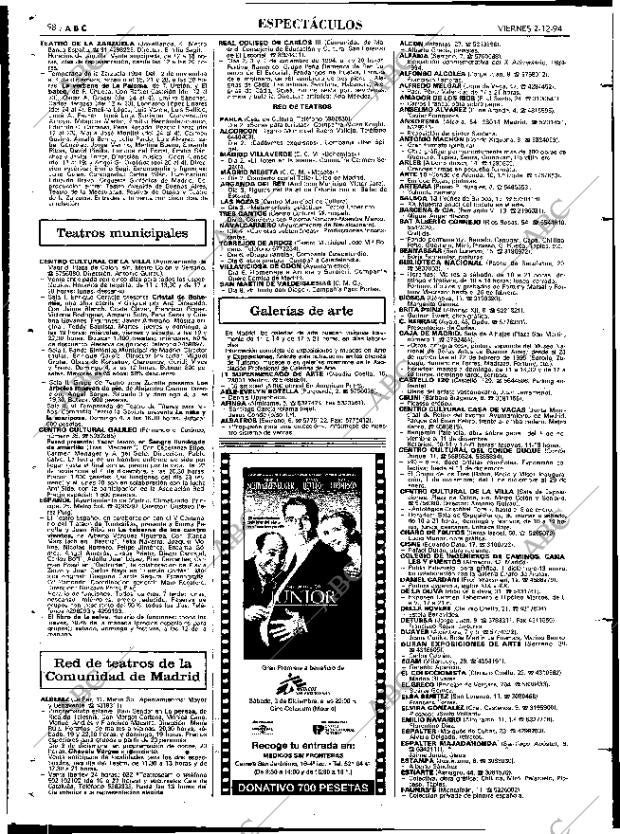 ABC MADRID 02-12-1994 página 98