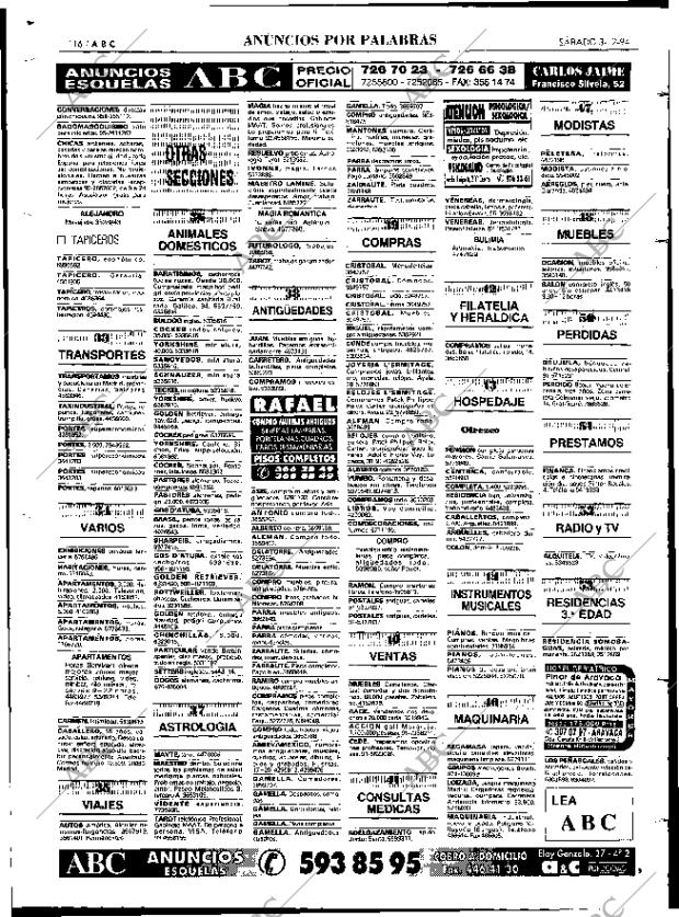 ABC MADRID 03-12-1994 página 116