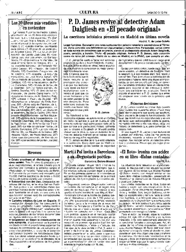 ABC MADRID 03-12-1994 página 78