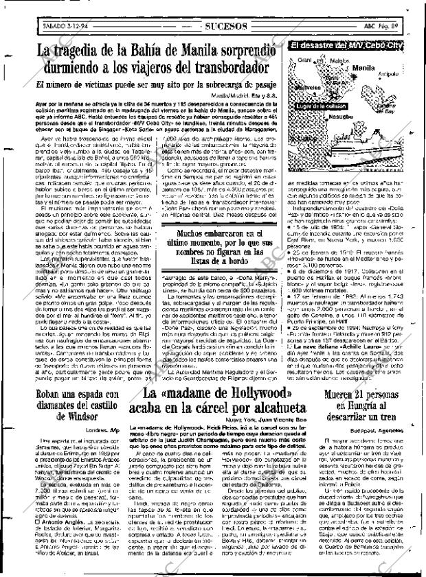 ABC MADRID 03-12-1994 página 89