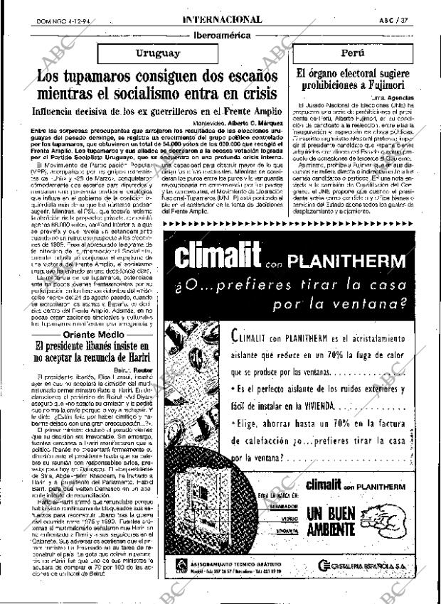 ABC SEVILLA 04-12-1994 página 37