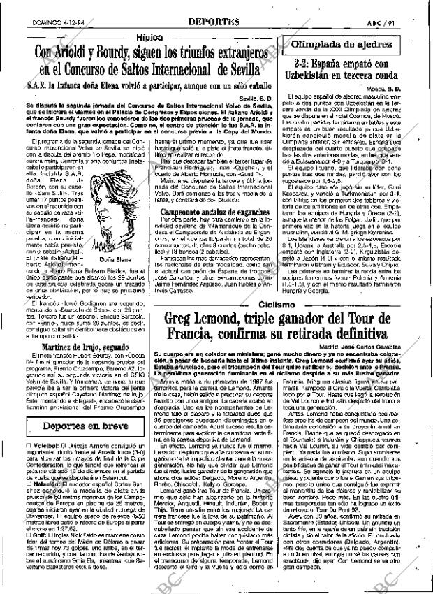 ABC SEVILLA 04-12-1994 página 91