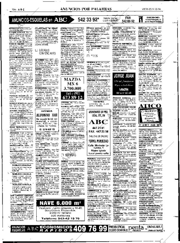 ABC MADRID 09-12-1994 página 104