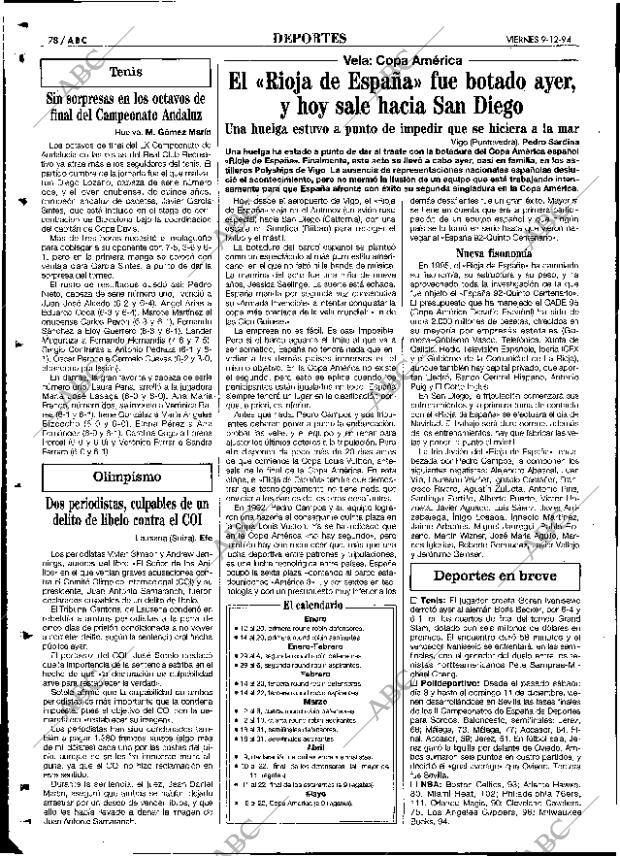 ABC SEVILLA 09-12-1994 página 78