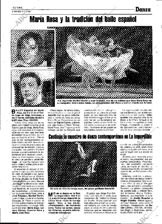ABC SEVILLA 09-12-1994 página 83