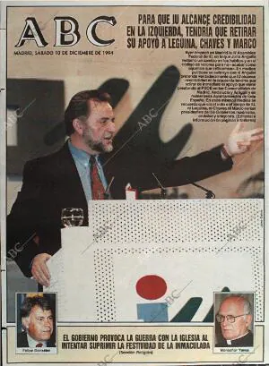 ABC MADRID 10-12-1994 página 1