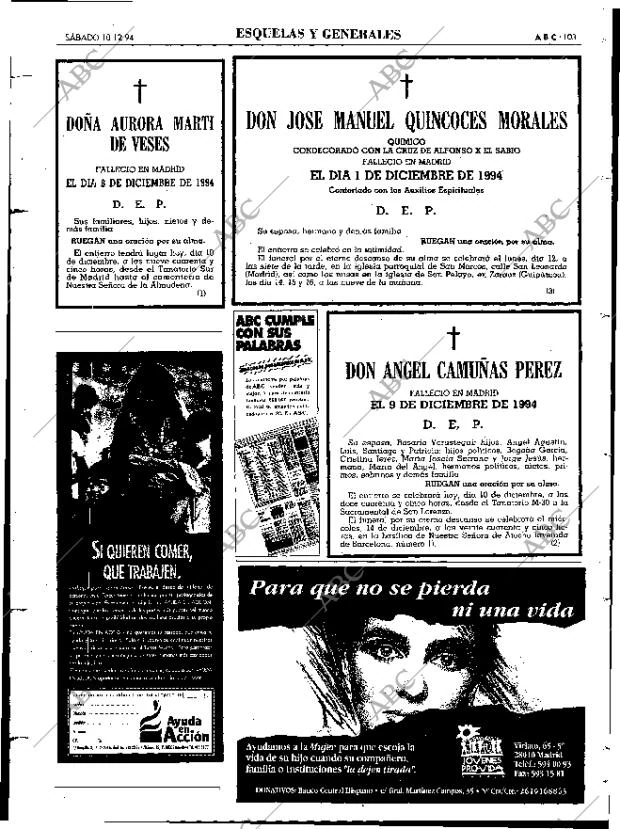 ABC MADRID 10-12-1994 página 103