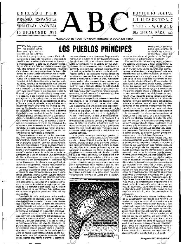 ABC MADRID 10-12-1994 página 3