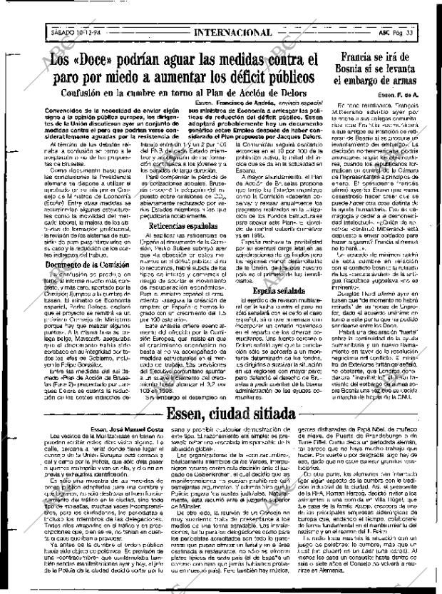 ABC MADRID 10-12-1994 página 33