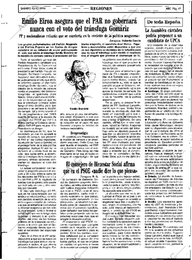 ABC MADRID 10-12-1994 página 69
