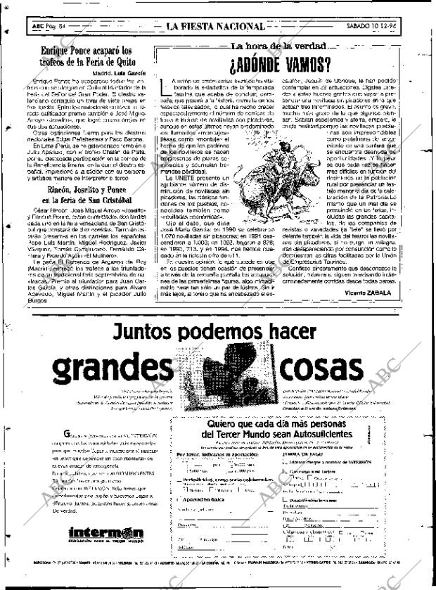 ABC MADRID 10-12-1994 página 84