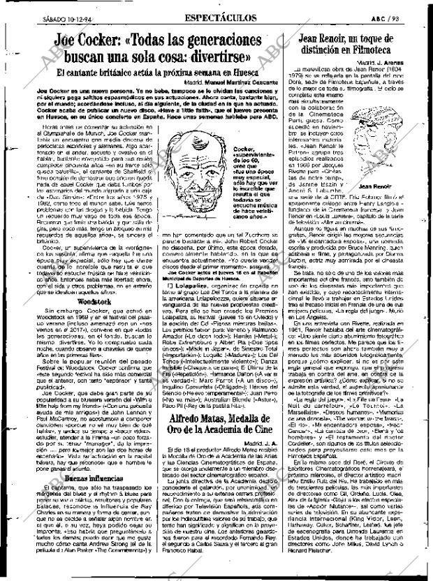 ABC MADRID 10-12-1994 página 93